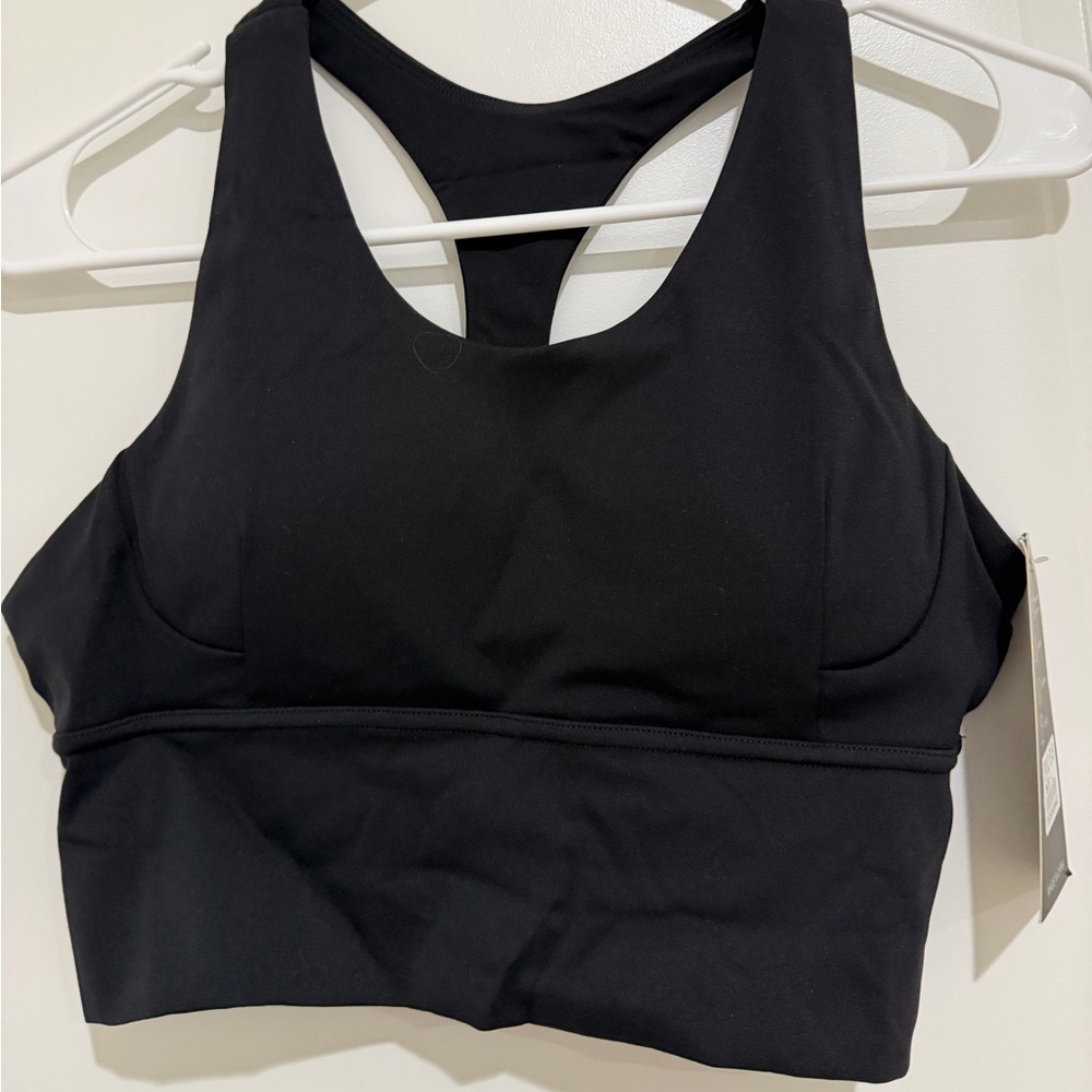 Black Women's Sports Bra